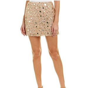 French Connection Eloise Mirror Mini Skirt